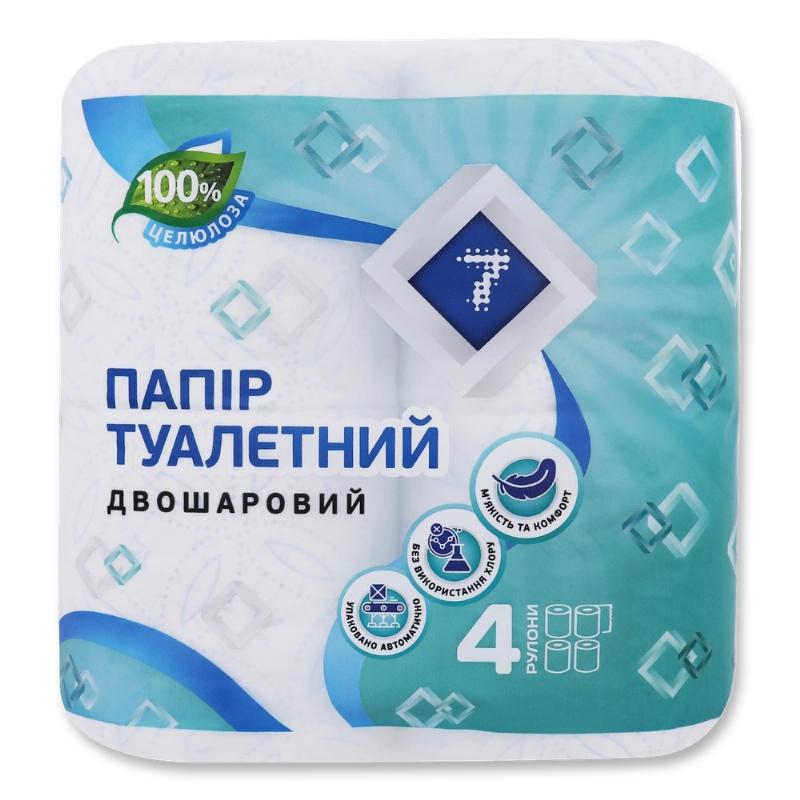 Туал. папір "7" 4 шт. Білий